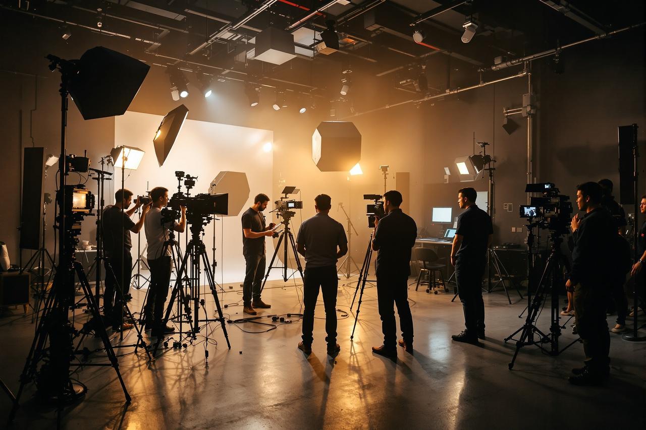 5g影院制作现场